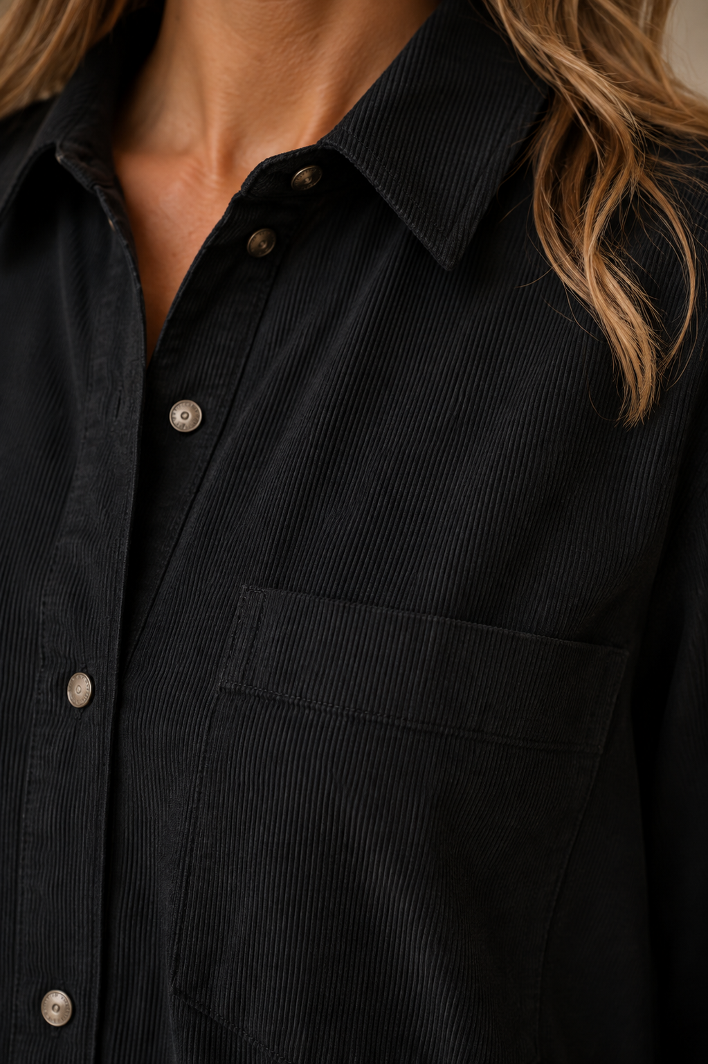 La robe côtelé en velours