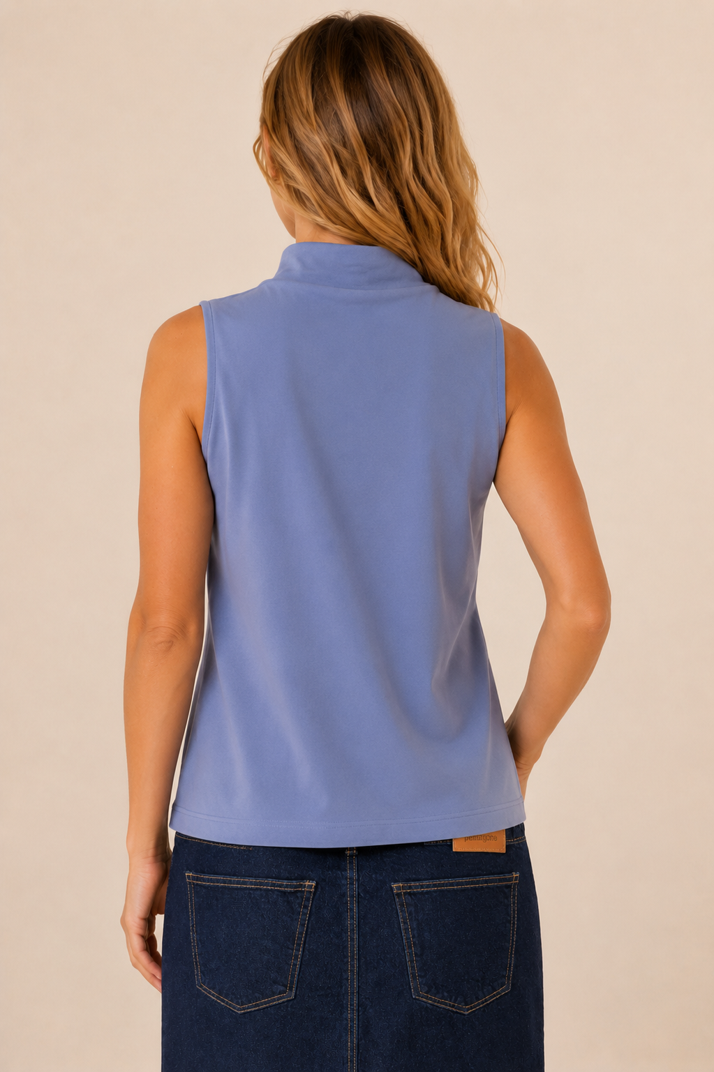 La camisole à col montant ultra douce