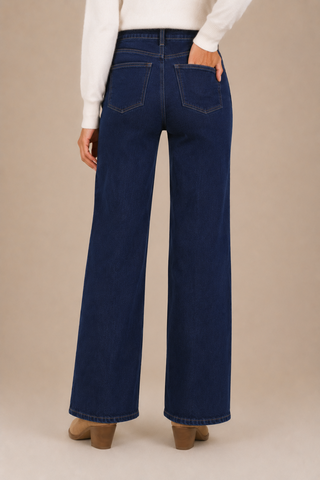 Le jean large | Modèle Lily