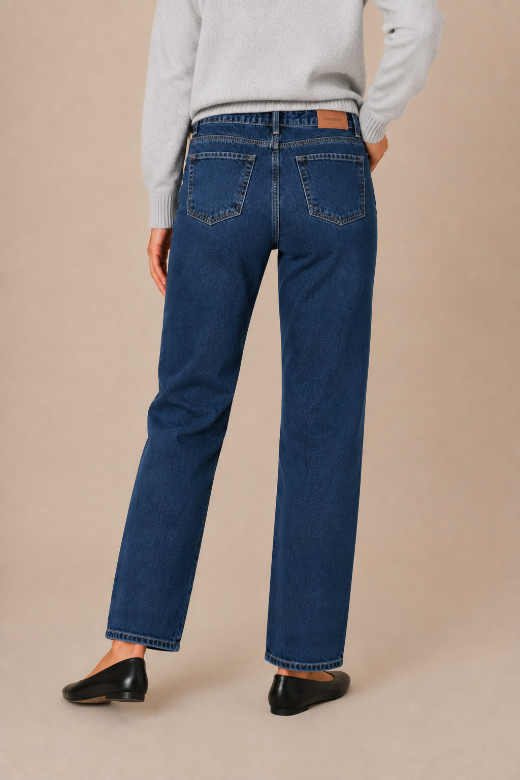 Le jean boyfriend noir | Modèle Béa