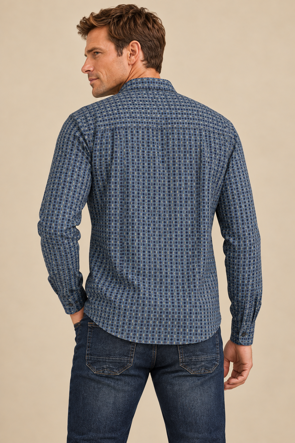 La chemise à motifs Pentagone