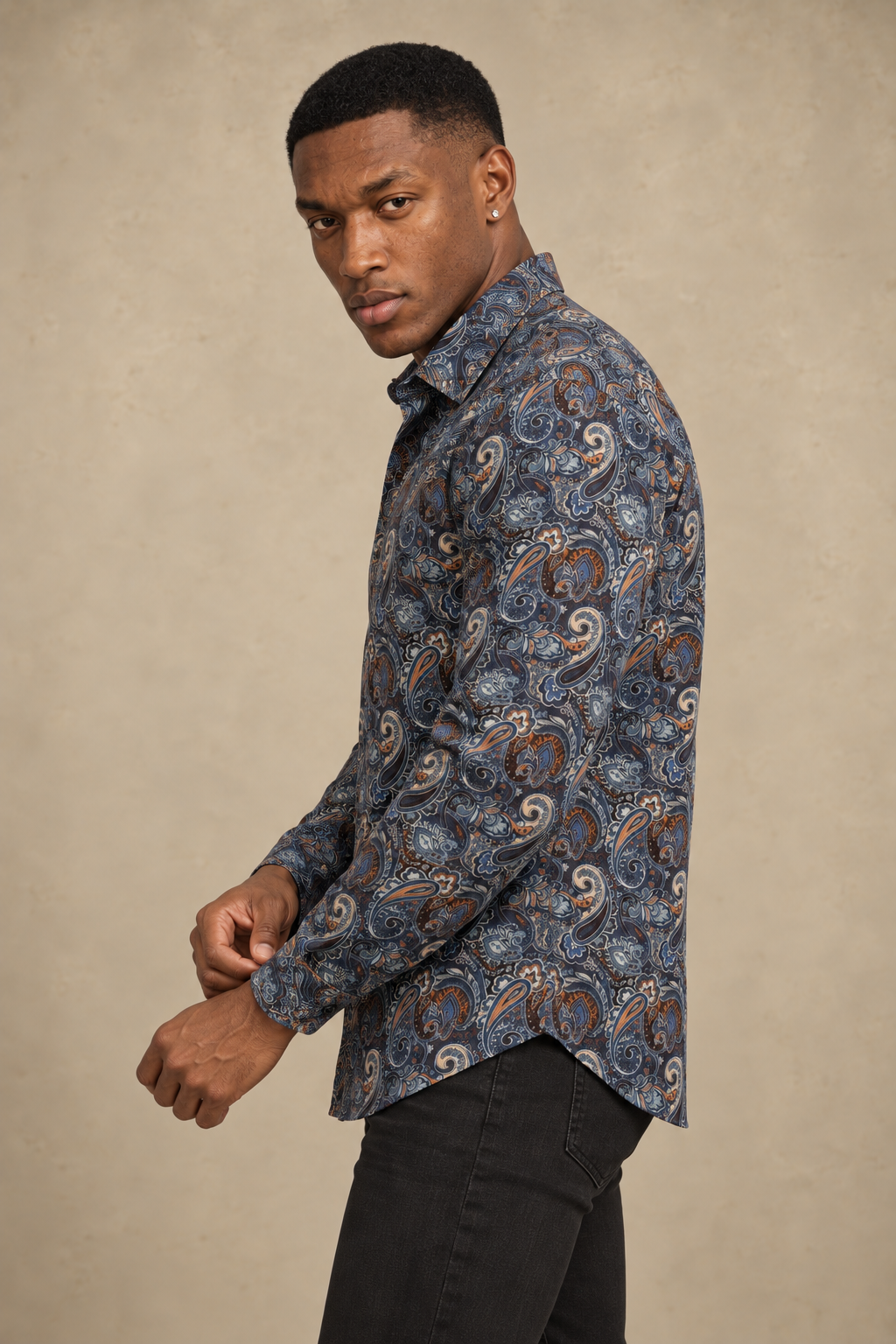 La chemise en paisley