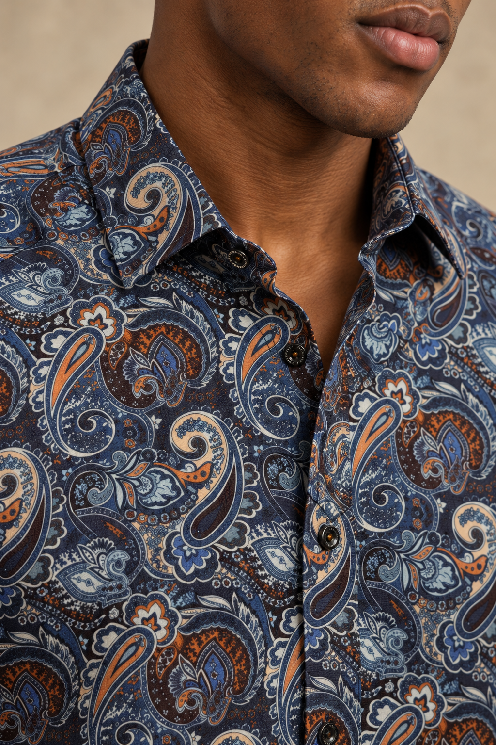 La chemise en paisley