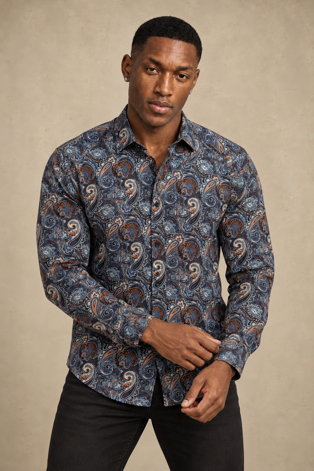La chemise en paisley