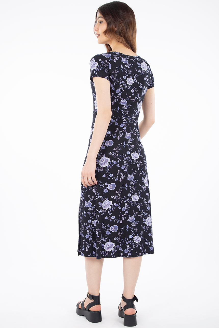 Floral midi dress