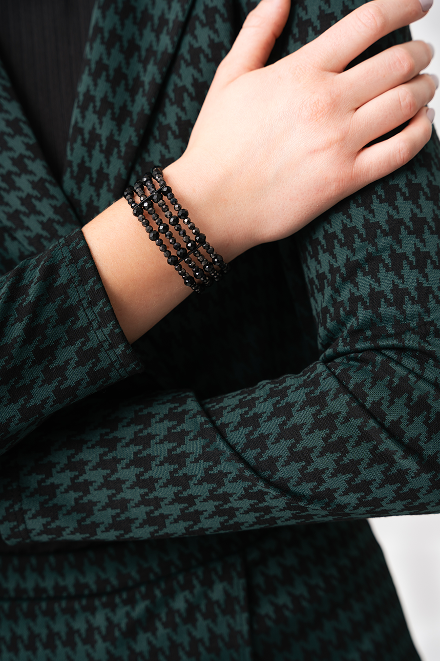 The sparkling bead bracelet