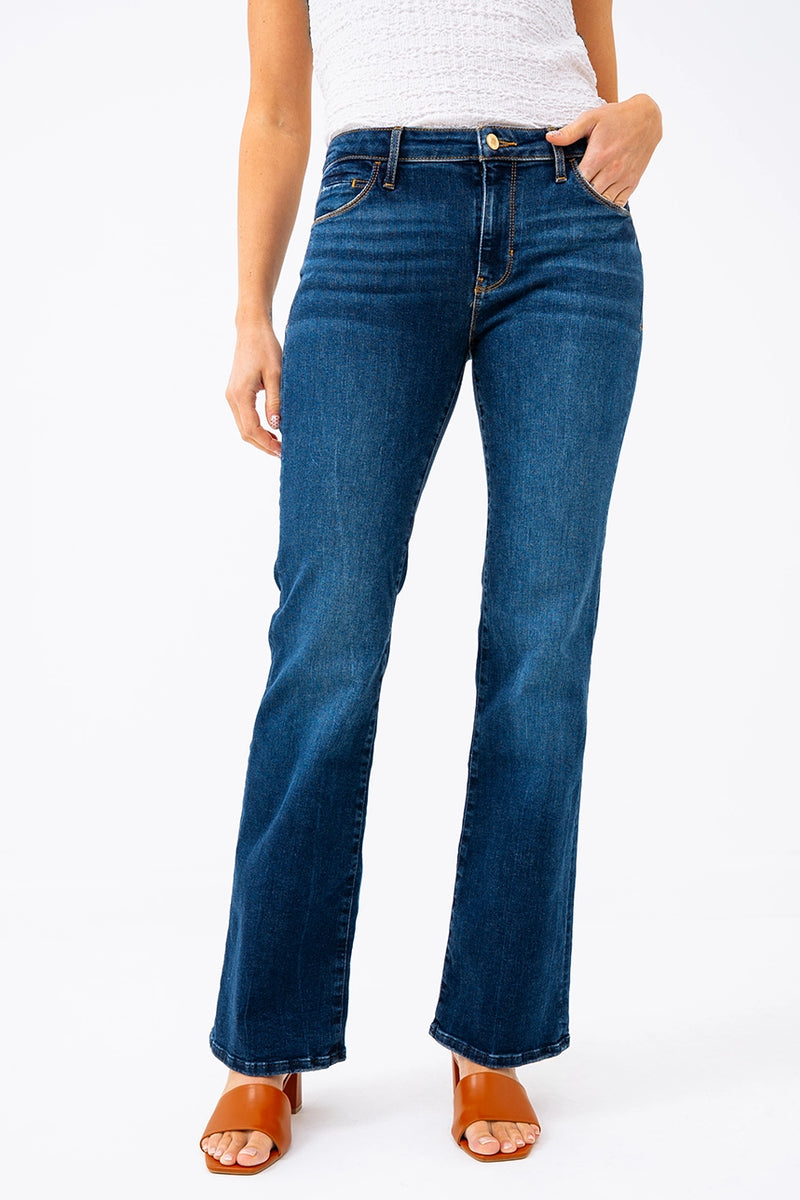 Flared jeans with contrast stitching Guess Sexy boot model Bootcut  jeans Guess women's jeans