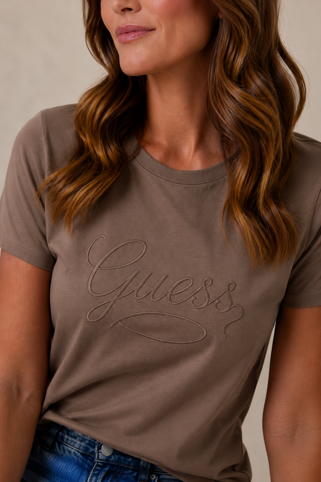 Le T-shirt à logo Guess