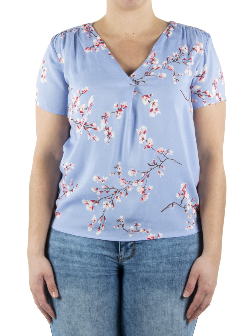 Blouse B. Young fleurie