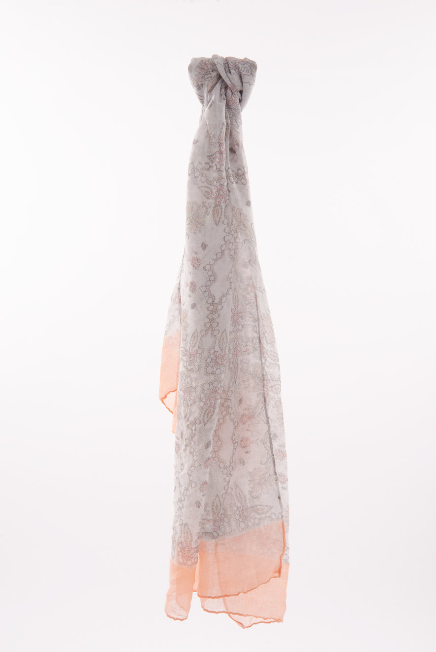 Mandala print scarf