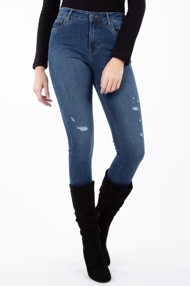 Super skinny distressed jeans | Judge & Jury
