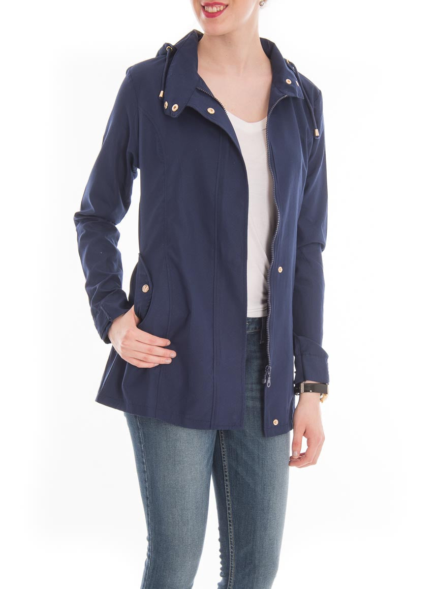 Hooded coat