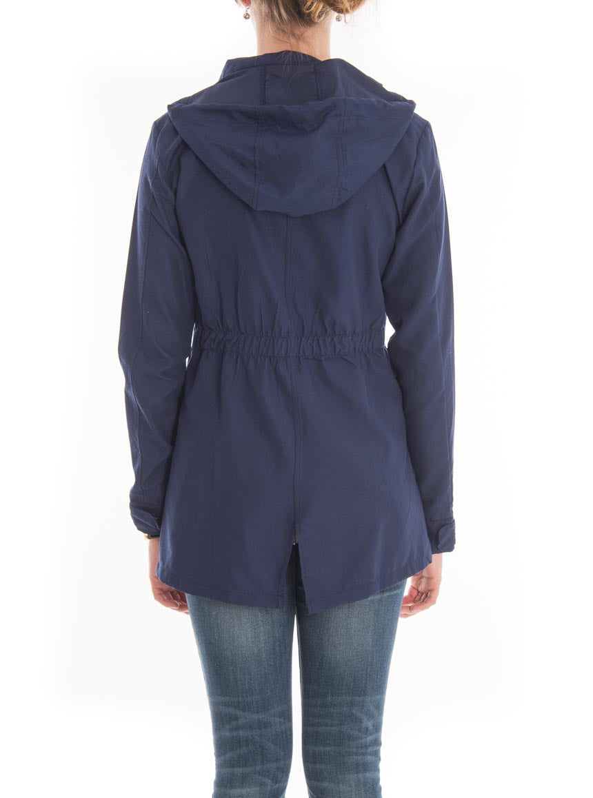 Hooded coat