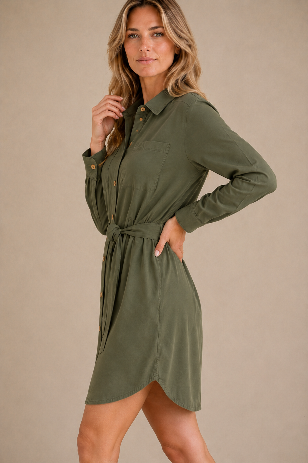 La robe chemise