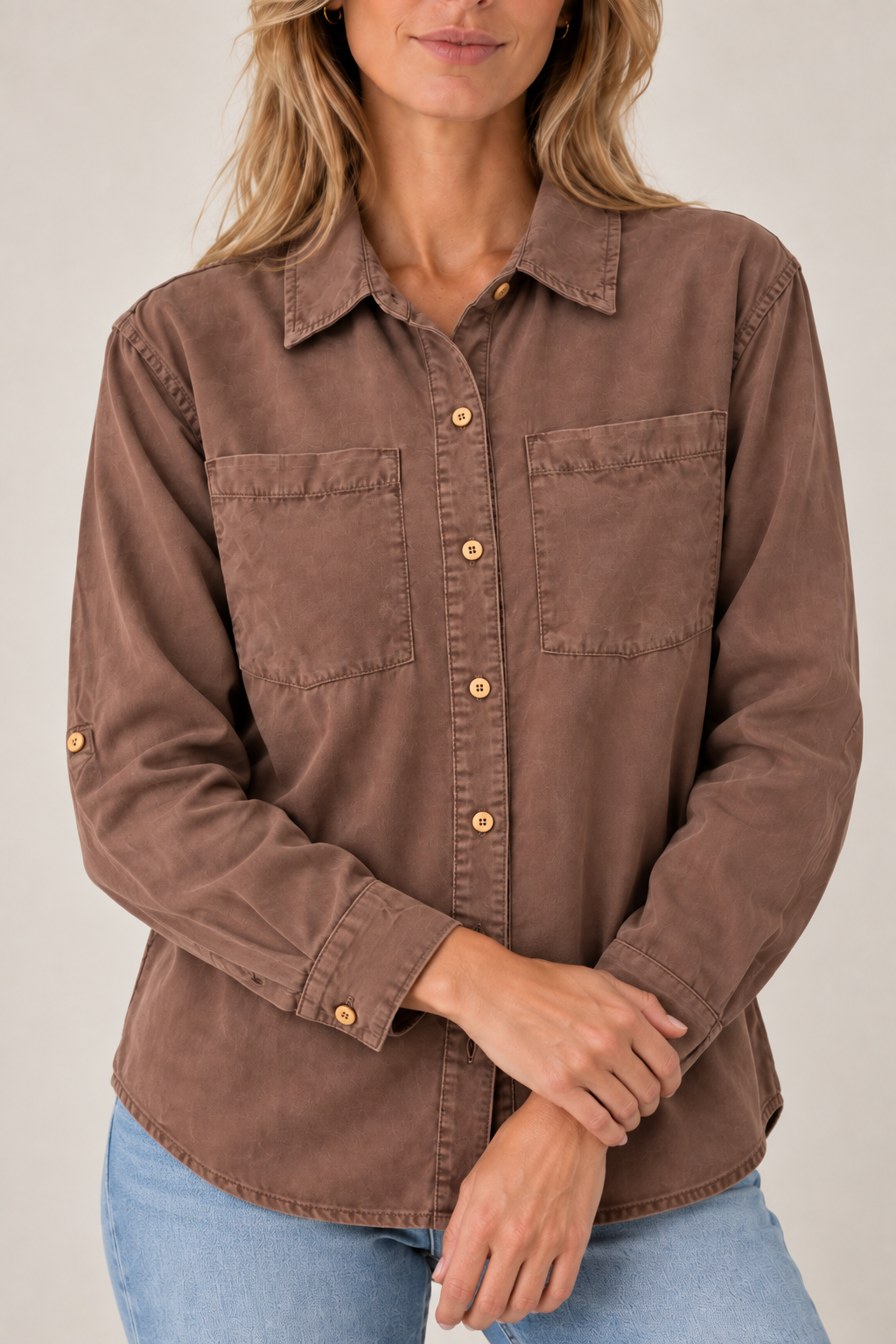 La chemise en tencel douce