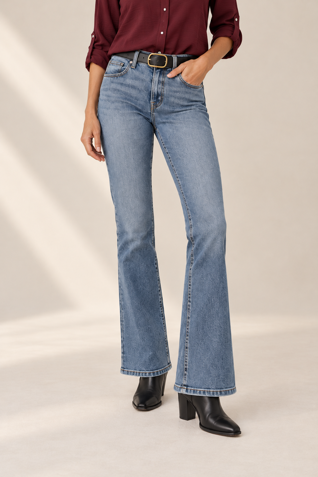 Le jean bootcut | Modèle Estelle