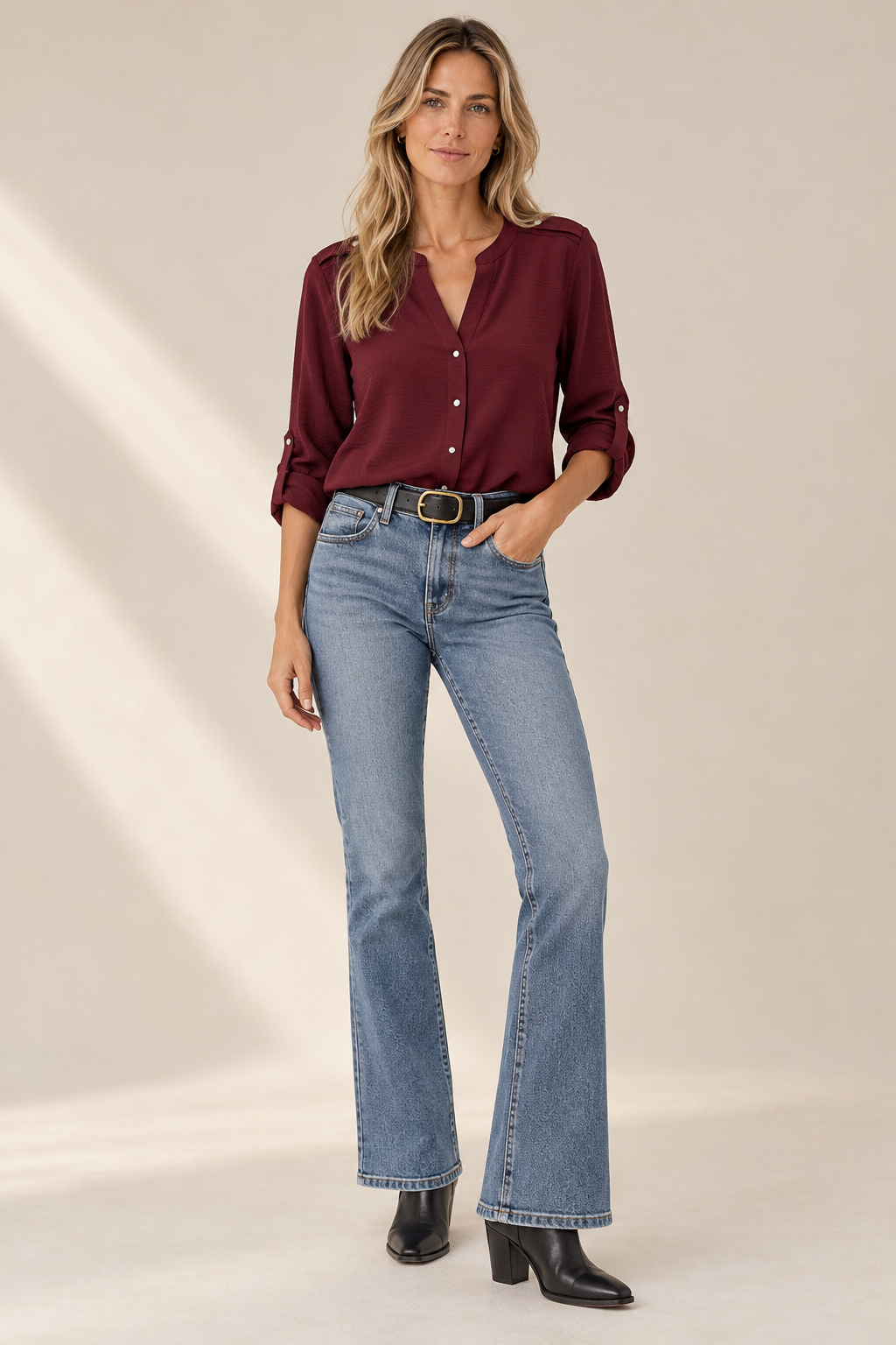 Le jean bootcut | Modèle Estelle