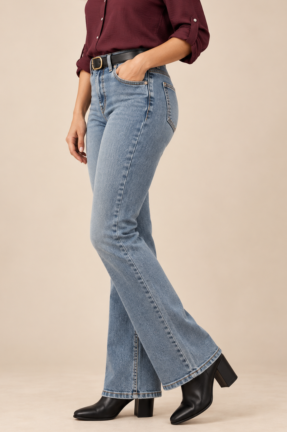 Le jean bootcut | Modèle Estelle