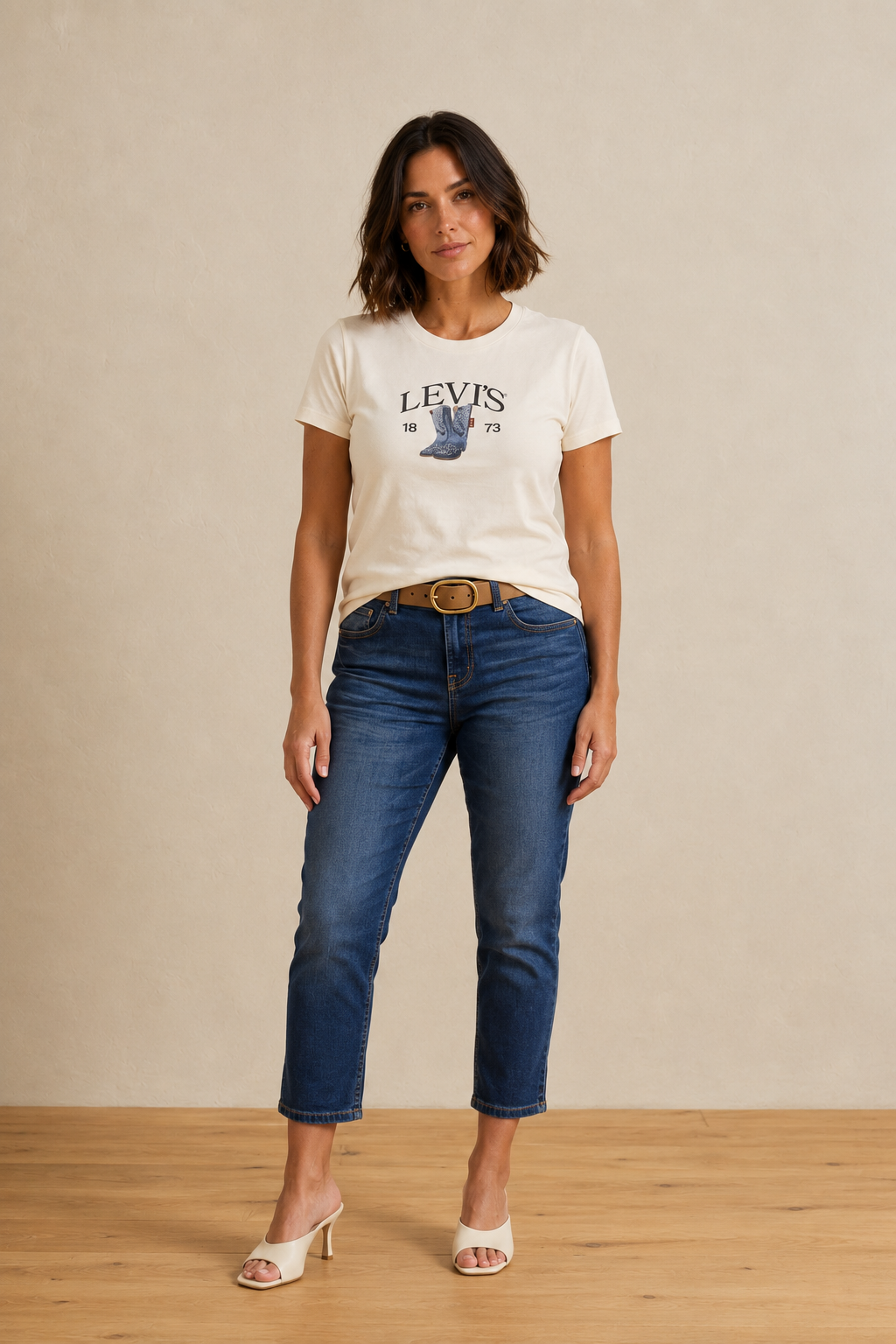 Levi's cowgirl t-shirt