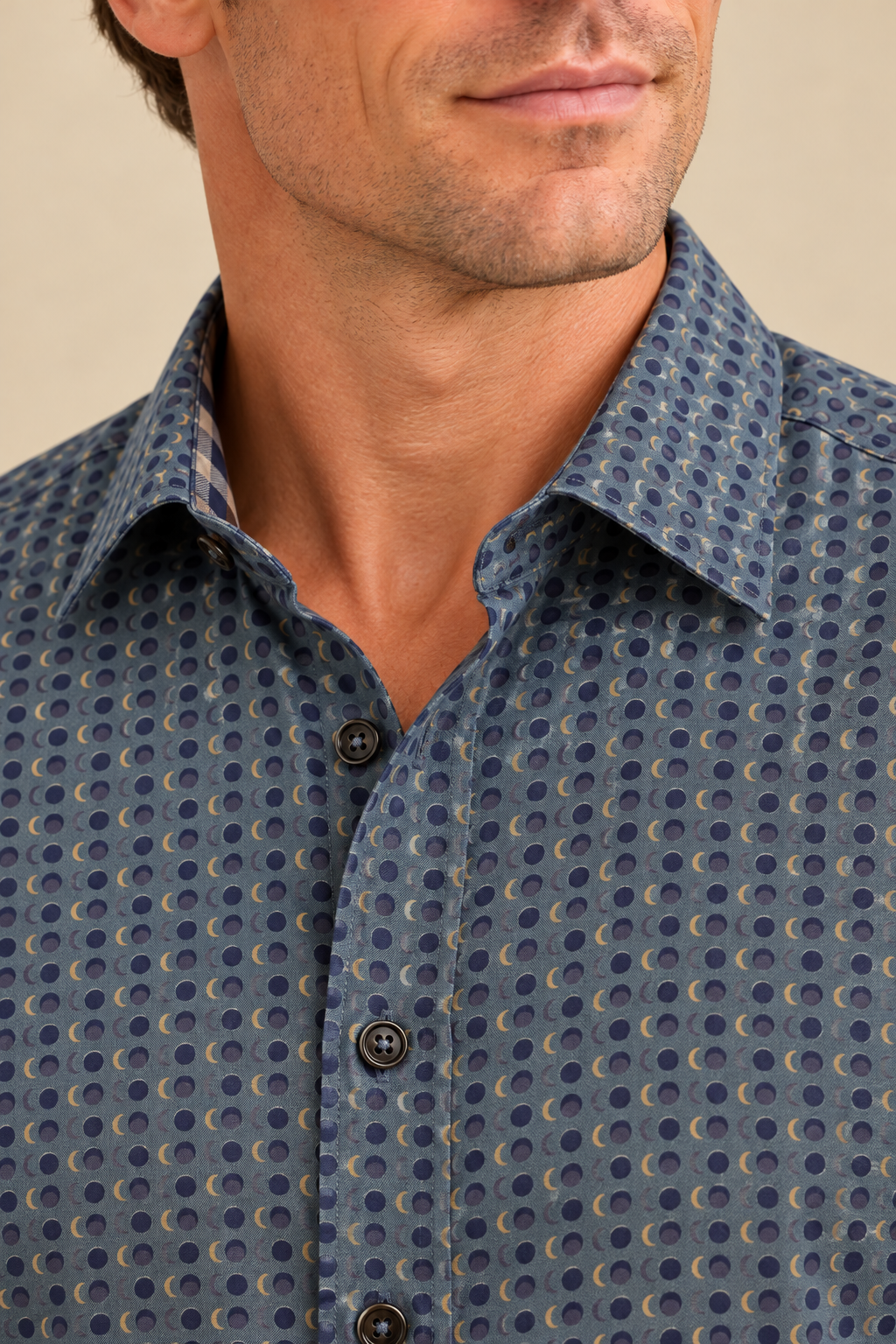 La chemise à motifs Pentagone