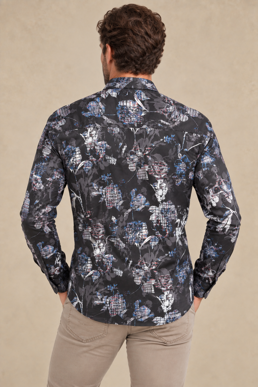 La chemise douce à motifs