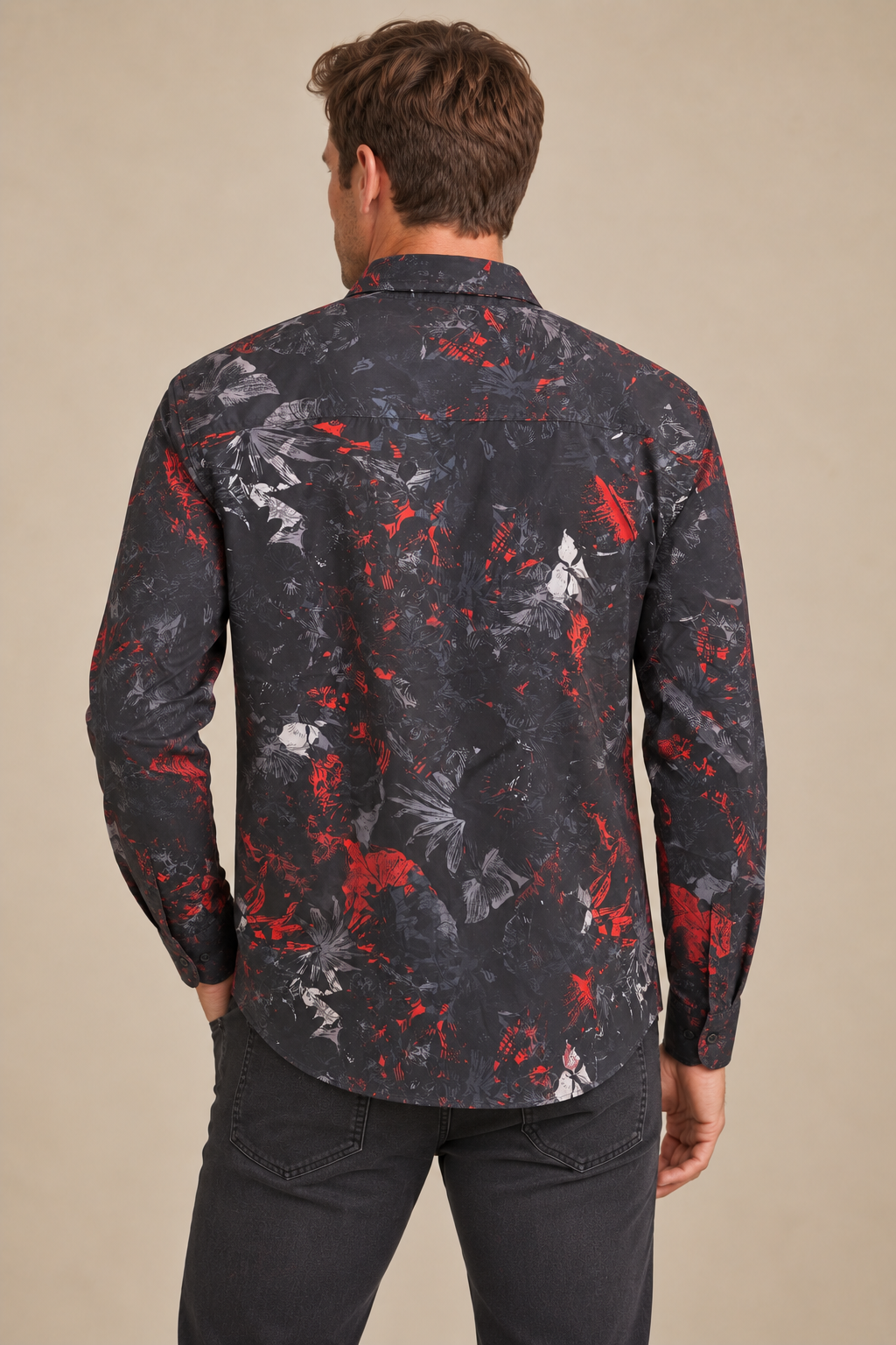 La chemise douce à motifs