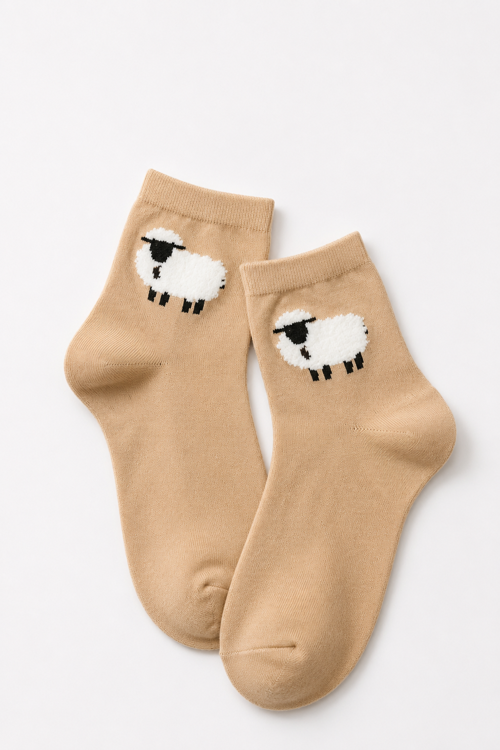 Les bas mi-mollet à moutons