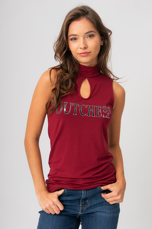The “Dutchess” camisole with cutout