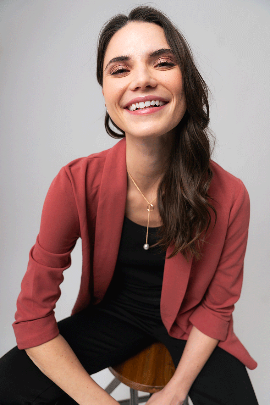 Le blazer uni ouvert à manche ¾