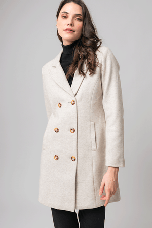 The 6-button wool coat