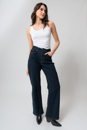 Le jeans Lily (Jambe large)