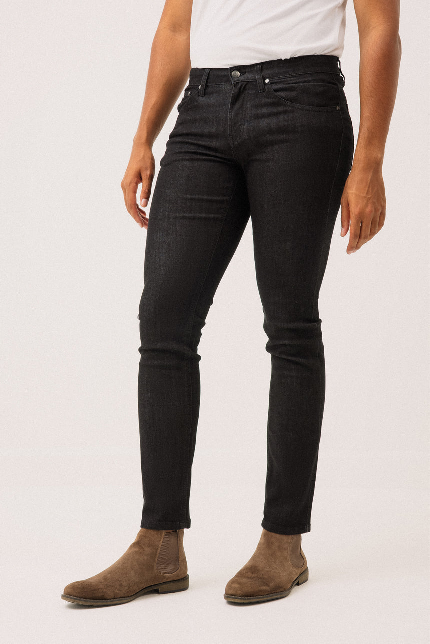 Le jeans noir Lois | Modèle Peter Slim - Pentagone