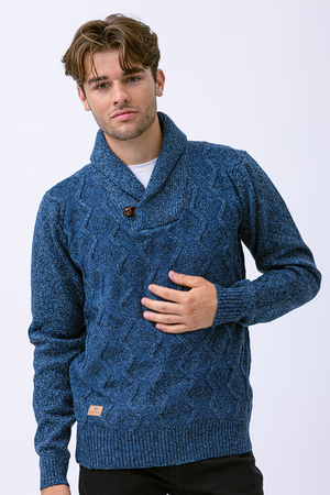 Le chandail en tricot texturé
