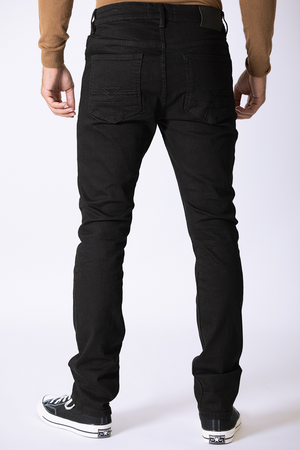 Le jeans étroit noir | Modèle Classic