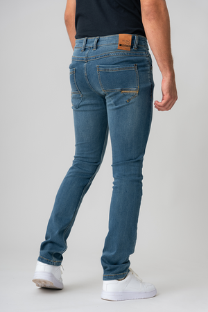 Le jeans étroit taille régulière | Modèle G_Fit
