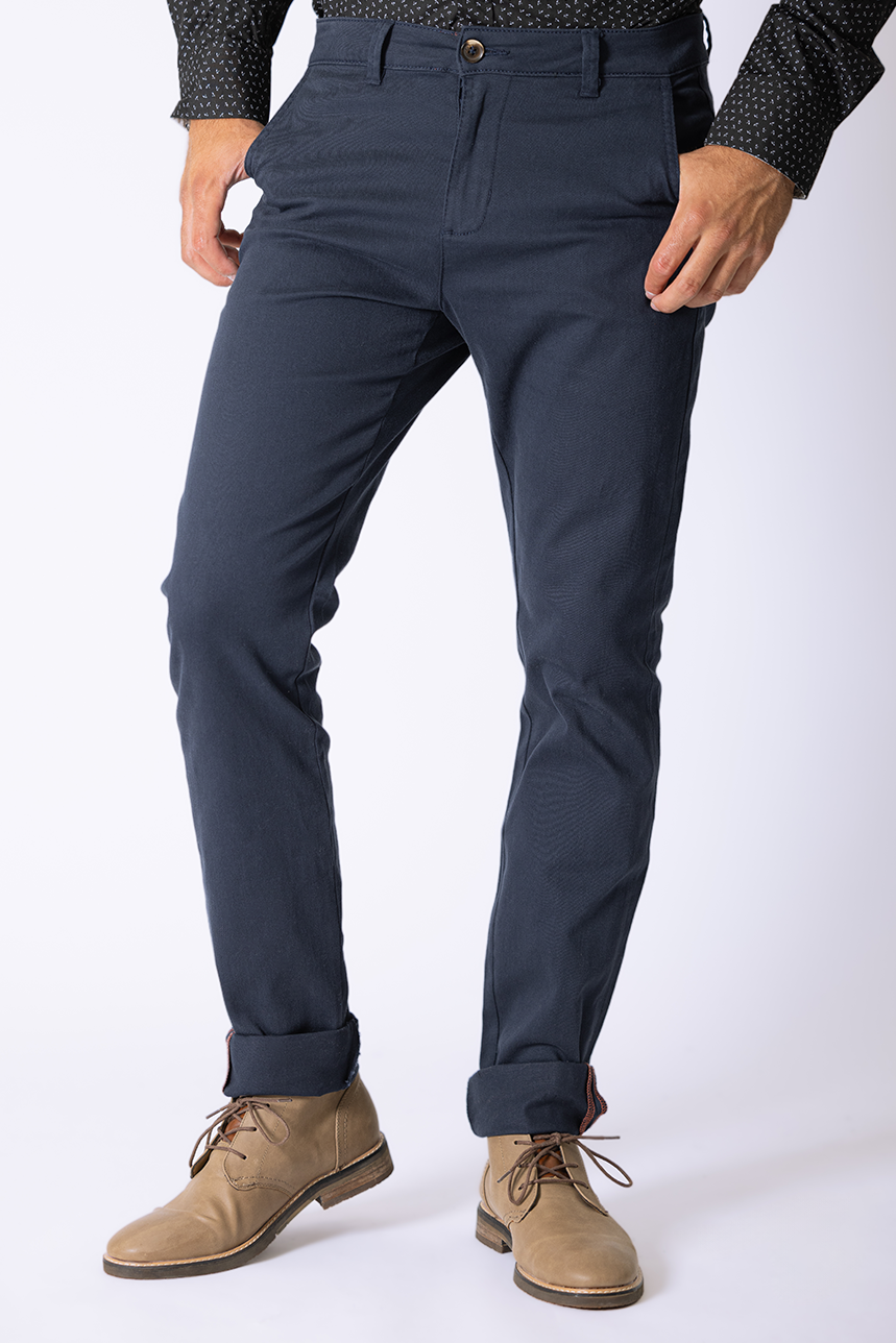 Dark blue best sale chino pants