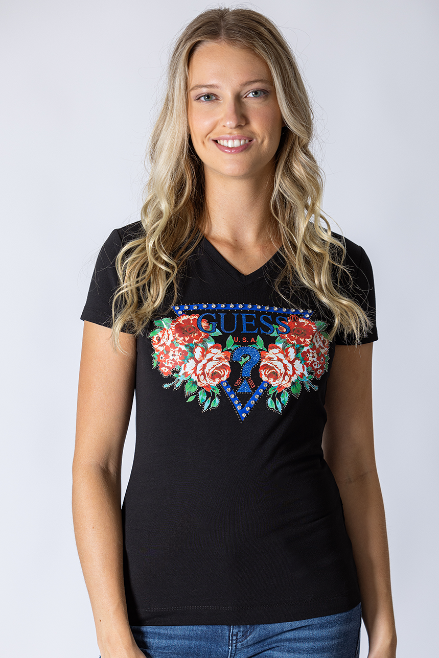T shirt guess femme shop