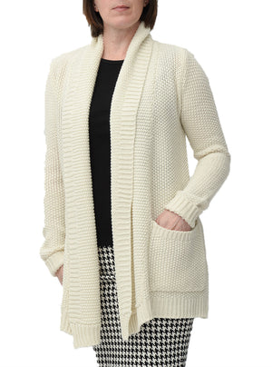 Knitted knit cardigan