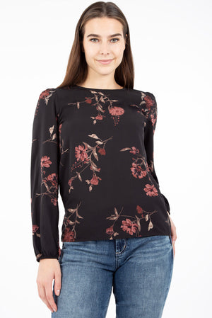 Blouse with print | Made in Quebec