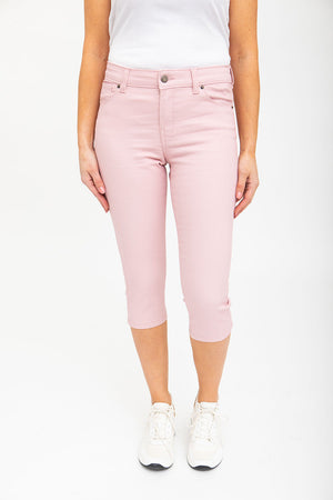 Capri en jean coloré taille régulière | 6 couleurs