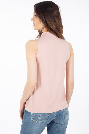 Camisole ample col montant