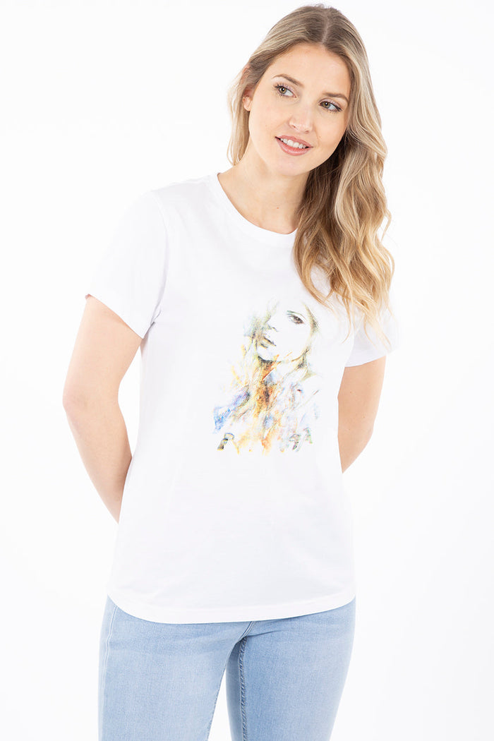 T-shirt femme aquarelle