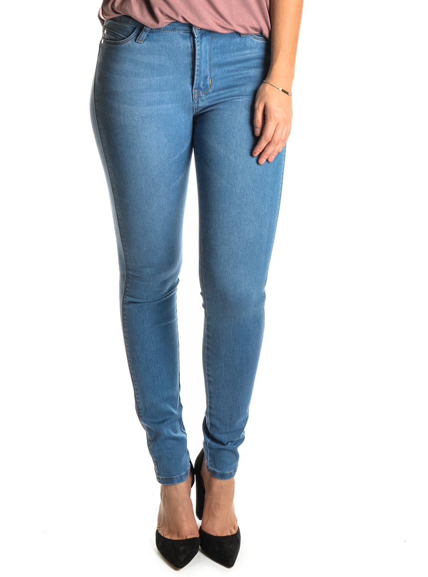 Womens Ladies Skinny Jeans Slim Fit Stretch Enzo Denim Pants UK