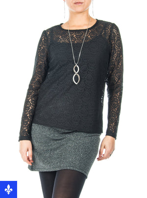 Lace blouse | Made in Quebec
