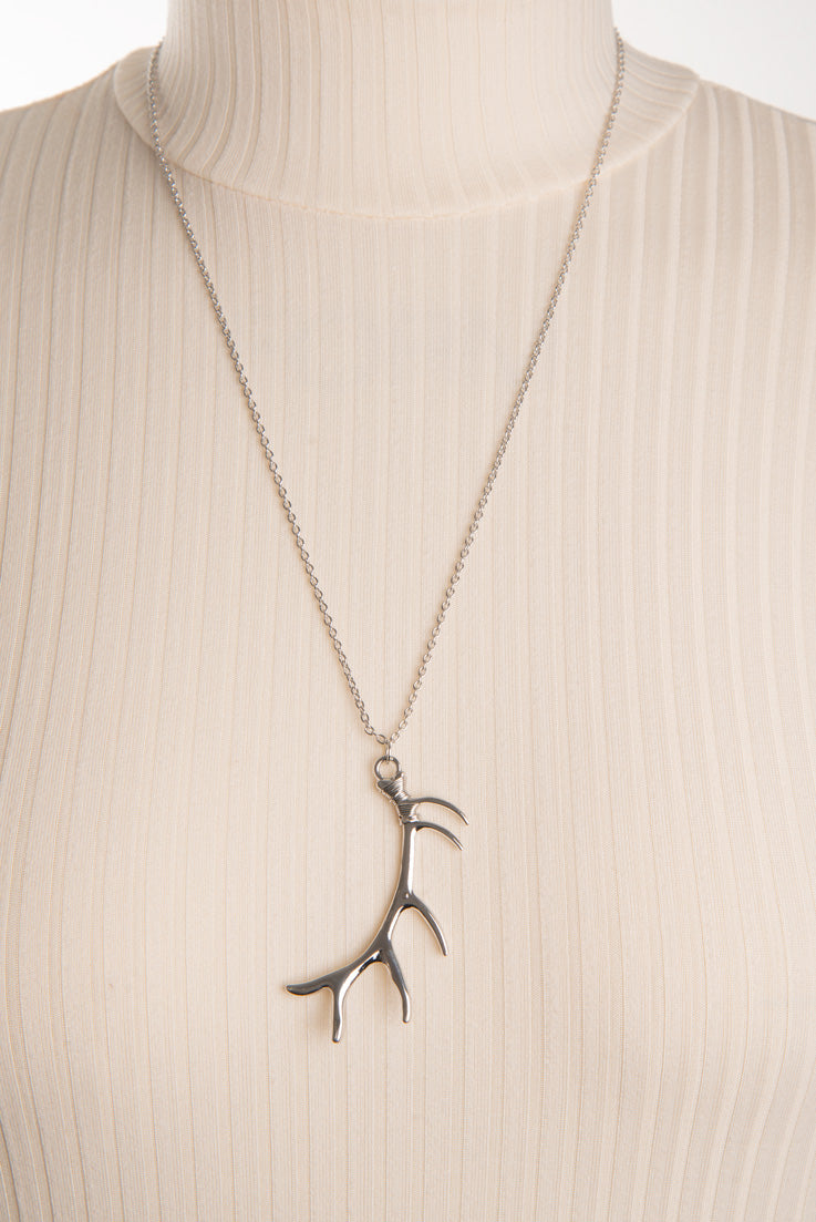 Deer Antler Chain Necklace | 2 Colors