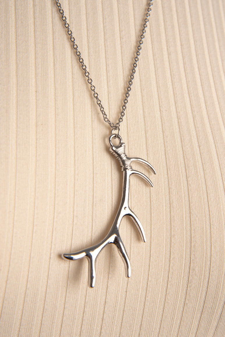 Deer Antler Chain Necklace | 2 Colors