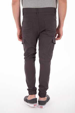 Pantalon jogger cargo extensible | 2 couleurs