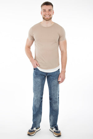 Regular Rise Skinny Washed Jean | Projek Raw | Nikko model