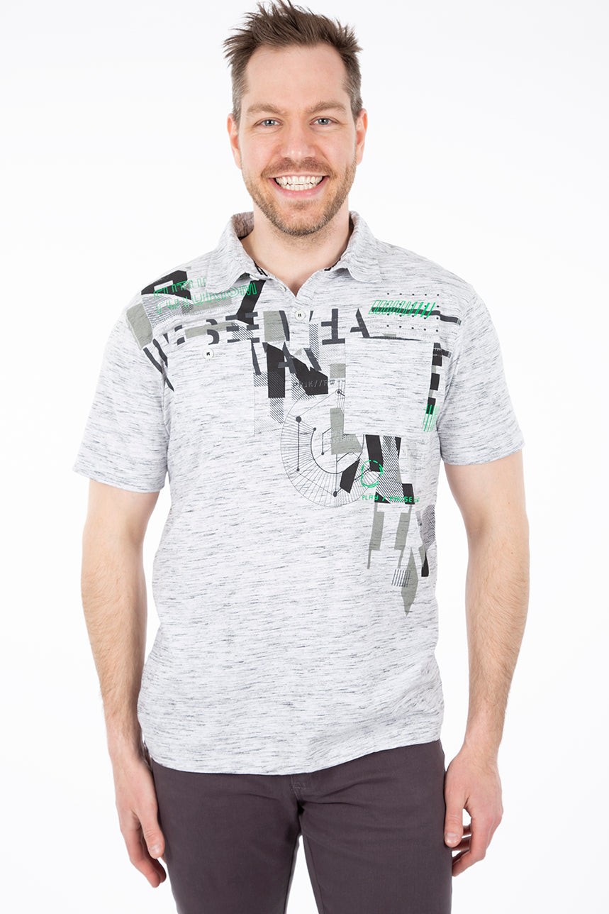 projectr *p(R)ojectR® Knit Polo Shirt Sweater Knit Polo | Projek Raw | George Richards Big & Tall