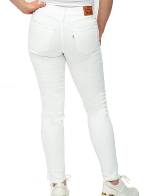 Jeans femme blanc mi-taille | Levi's